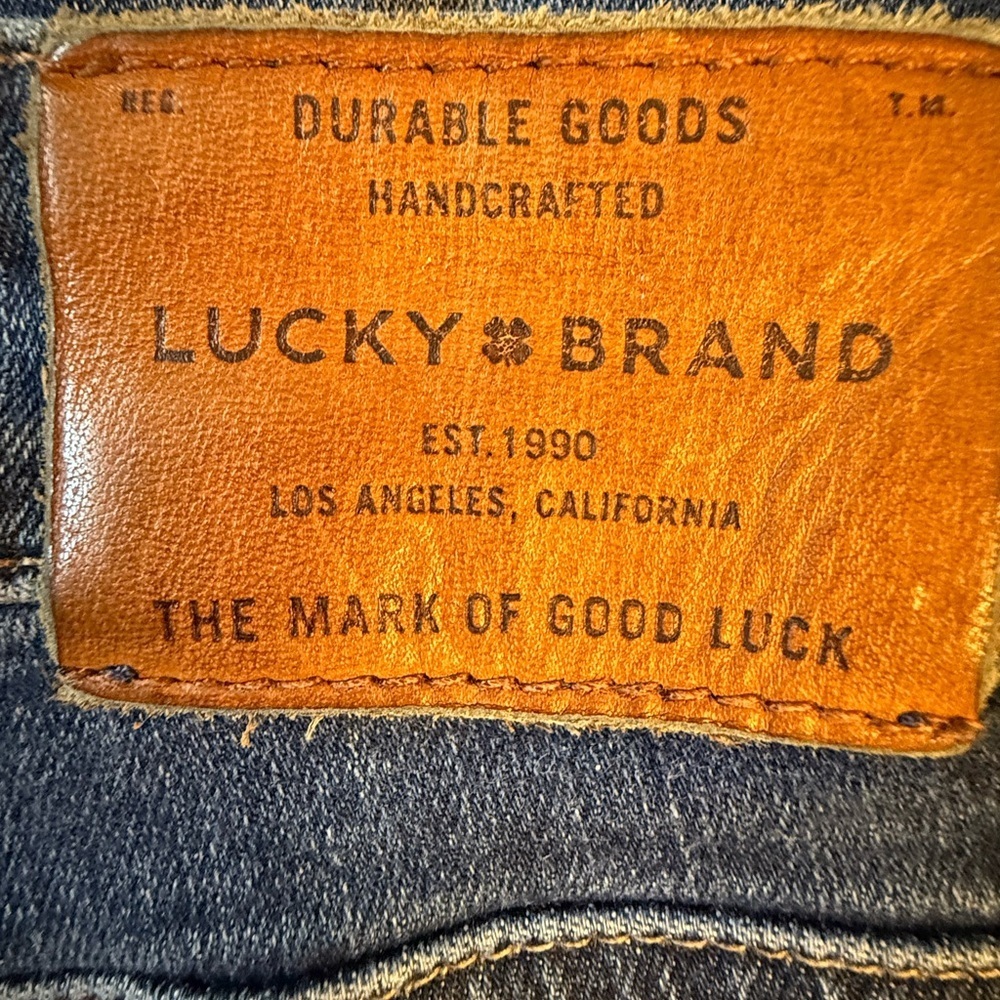 Lucky Brand Women's Skinny Jeans - Dark Blue - Picture 6 of 7